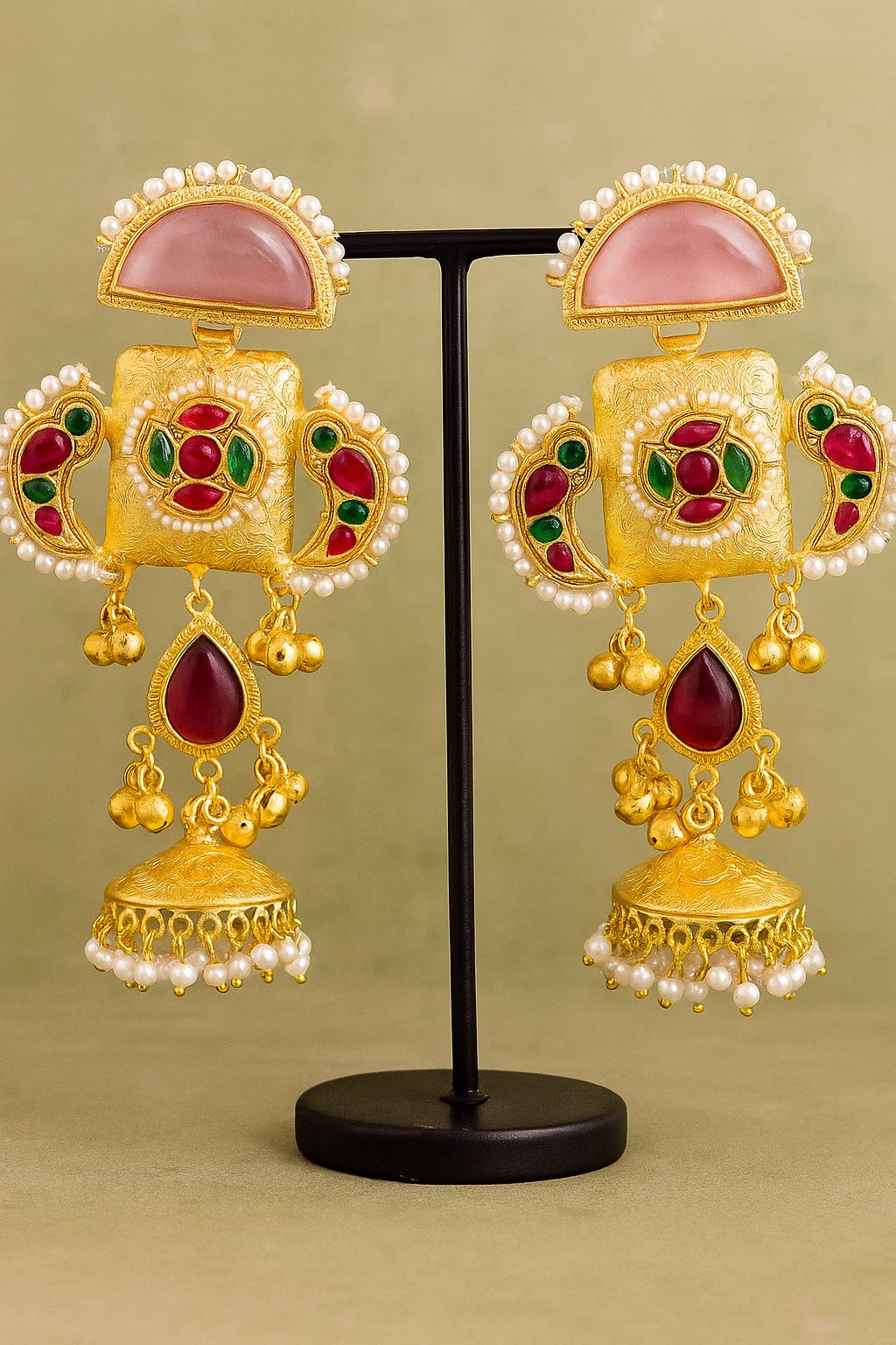 Oversized KashmiriEarrings