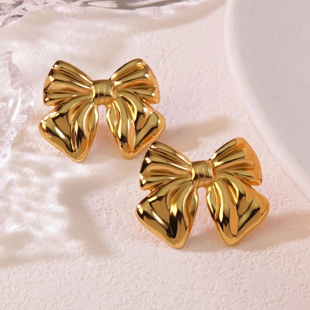 Bow Ribbon Earrings