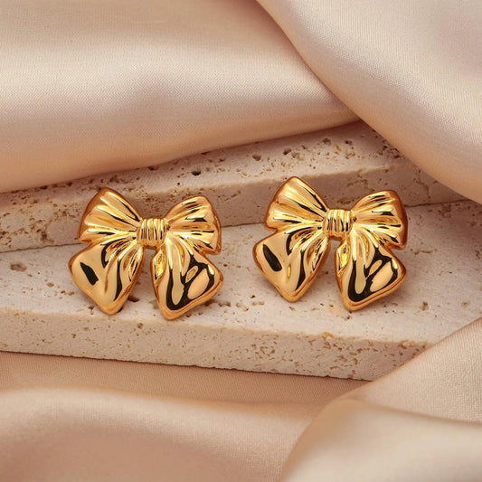 Bow Ribbon Earrings
