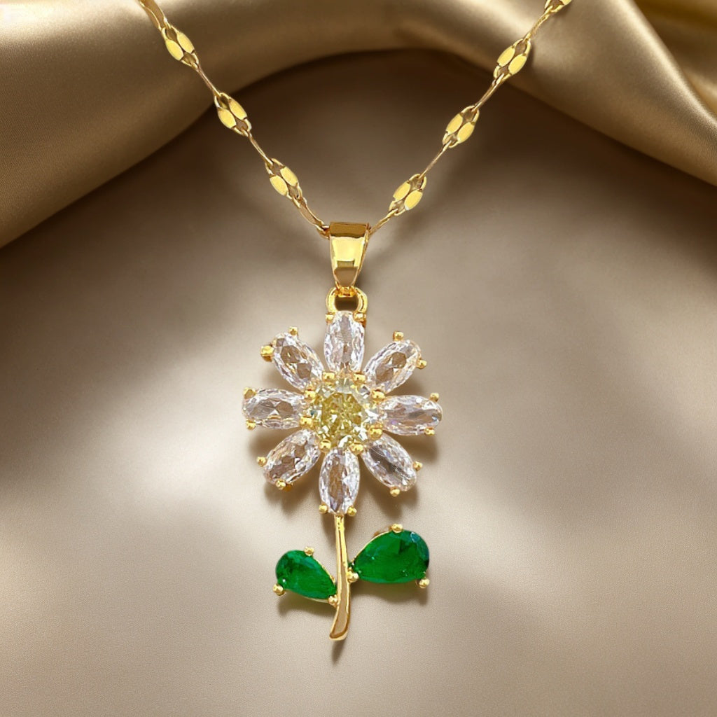 Sunflower Necklace