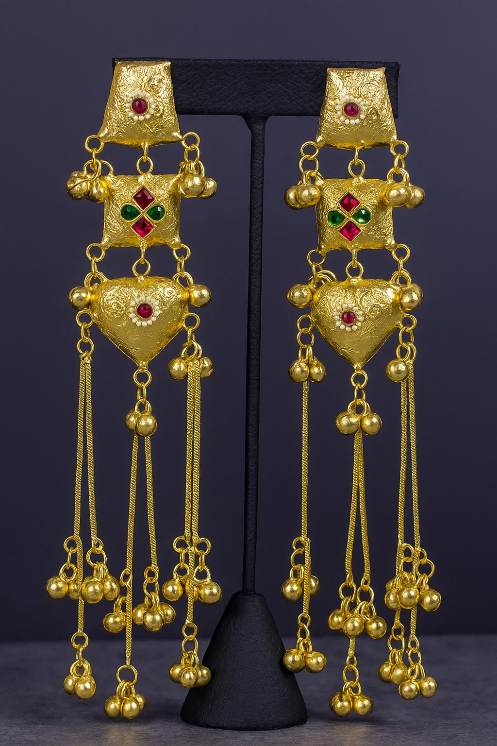 Unique Kashmiri Design Earrings