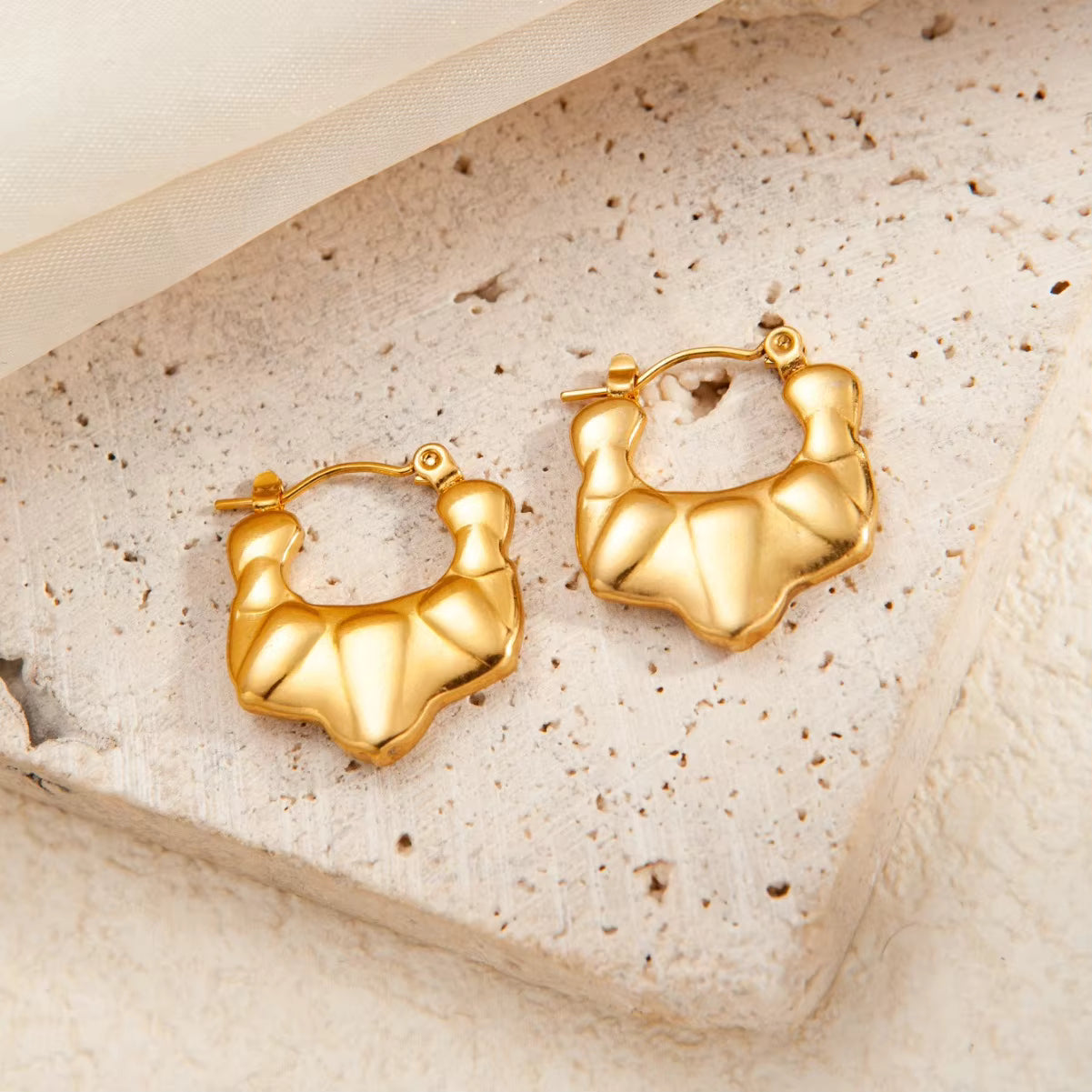 Irregular Exaggerate Hoops